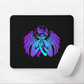Selbstmordbewusstsein Wings Angel Ribbon Happy Sup Mousepad (Mit Mouse)