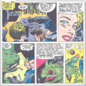 Selbstmordflotte, die von furchtlosen Roboter-Comi Aufkleber (Vorderseite)