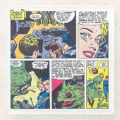 Selbstmordflotte, die von furchtlosen Roboter-Comi Glasuntersetzer (Vorderseite)