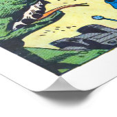 Selbstmordflotte, die von furchtlosen Roboter-Comi Poster (Ecke)