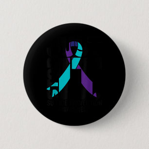 Selbstmordgefälligkeit Prävention schwarzer Text Button