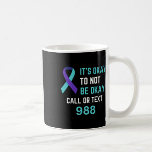 Selbstmordprävention 988 Hotline-Shirt 988 Selbstm Kaffeetasse