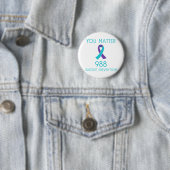 Selbstmordprävention 988 Hotline-Shirt Premium Button (Beispiel)