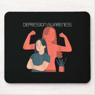 Selbstmordprävention - Bewusstsein für psychische Mousepad