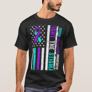 Selbstmordprävention Unterstützen Stigma bekämpfen T-Shirt