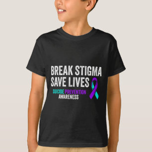 Selbstmordprävention Unterstützen Stigma Selbstmor T-Shirt