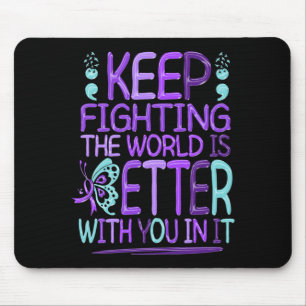 Selbstmordprävention Unterstützung für Männer Mousepad