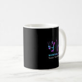 Selbstmordpräventions-Bewusstsein Semikolon Schmet Kaffeetasse (VorderseiteRechts)