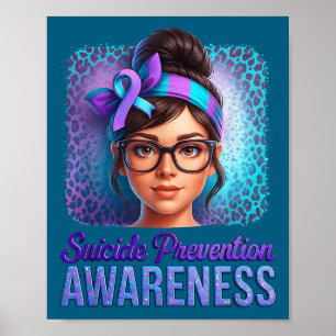 Selbstmordpräventions-Bewusstseins-Unordentlicher- Poster
