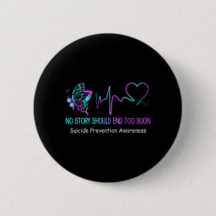 Selbstmordpräventions-Bewusstseinsmonats-Geschenk Button