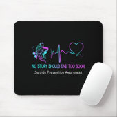 Selbstmordpräventions-Bewusstseinsmonats-Geschenk Mousepad (Mit Mouse)