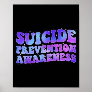 Selbstmordpräventions-Bewusstseinsmonats-Geschenk Poster