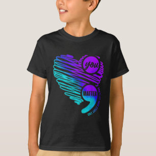Selbstmordpräventions-Woche Du Semikolon Er T-Shirt