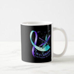 Selbstmordpräventions-Woche Ich bin ein Überlebend Kaffeetasse
