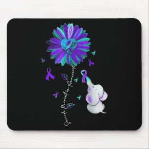 Selbstmordpräventions-Wochen-Band Sonnenblume Mousepad