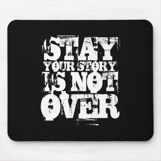 Selbstmordpräventionsbewusstsein _ Ihre Geschichte Mousepad (Vorne)