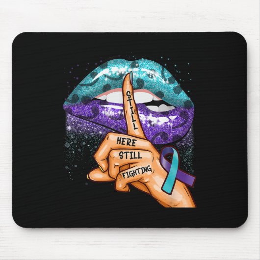 Selbstmordpräventionsbewusstsein Immer noch hier, Mousepad (Vorne)
