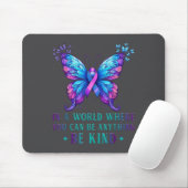 Selbstmordpräventionsbewusstsein In Einer Welt Sei Mousepad (Mit Mouse)