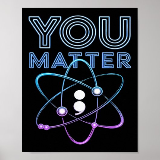 Selbstmordpräventionsbewusstsein Poster (Vorne)