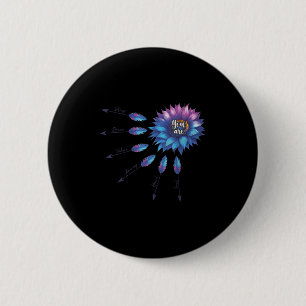 Selbstmordpräventionsbewusstsein Sonnenblume Du Bi Button