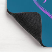 Selbstmordpräventionswoche Libellen-Herzband Sem Mousepad (Ecke)