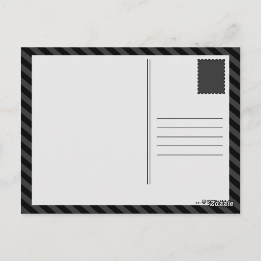 Selbstmordskydive Postkarte (Rückseite)