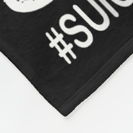 Selbstmordverhütung Bewusstsein Bleibe Geschichte  Fleecedecke (Ecke)