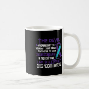 Selbstmordverhütung Bewusstsein, ich bin der Sturm Kaffeetasse