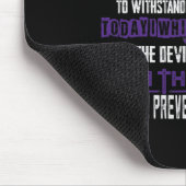 Selbstmordverhütung Bewusstsein, ich bin der Sturm Mousepad (Ecke)