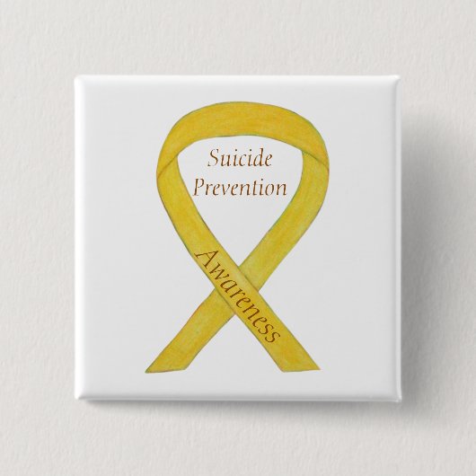 Selbstmordverhütung Sensibilisierungskampagne "Cus Button (Vorderseite)
