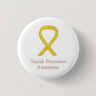 Selbstmordverhütung Sensibilisierungskampagne "Cus Button