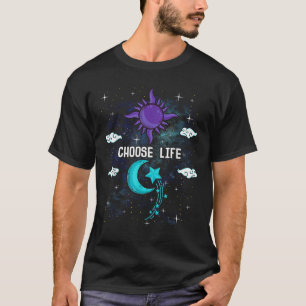 Selbstmordverhütungsshirt Semikolon Sonne Und Mond T-Shirt