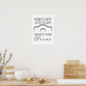SelbstMotivierend Zitate Poster (Küche)