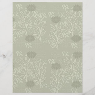 Selbstolivgrünes Scrapbook Papier: