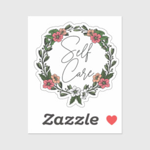 Selbstpflege Aufkleber