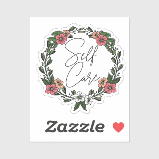 Selbstpflege Aufkleber (Blatt)