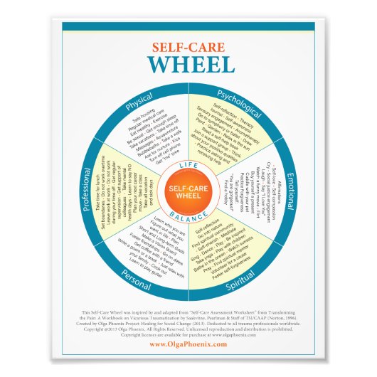 Selbstpflege-Foto Fotodruck (Vorne)