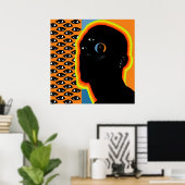 Selbstplakat Poster (Heimbüro)