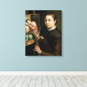 Selbstportrait, 1556 leinwanddruck (Insitu (Holzboden))