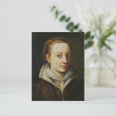 Selbstportrait, 1559-61 postkarte (Stehend Vorderseite)