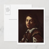 Selbstportrait, 1620 (Öl auf Leinwand) Postkarte (Vorne/Hinten)