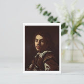 Selbstportrait, 1620 (Öl auf Leinwand) Postkarte (Stehend Vorderseite)