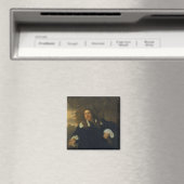 Selbstportrait, 1662 magnet (In Situ (Geschirrspüler))