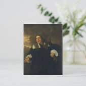 Selbstportrait, 1662 postkarte (Stehend Vorderseite)