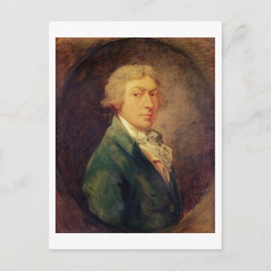 Selbstportrait, 1787 (Öl auf Leinwand) 2 Postkarte (Vorderseite)