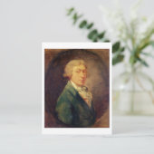 Selbstportrait, 1787 (Öl auf Leinwand) 2 Postkarte (Stehend Vorderseite)