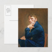 Selbstportrait, 1805 postkarte (Vorne/Hinten)