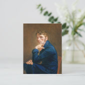 Selbstportrait, 1805 postkarte (Stehend Vorderseite)