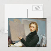 Selbstportrait, 1822 postkarte (Vorne/Hinten)