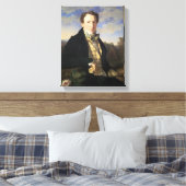 Selbstportrait, 1828 leinwanddruck (Insitu (Schlafzimmer))